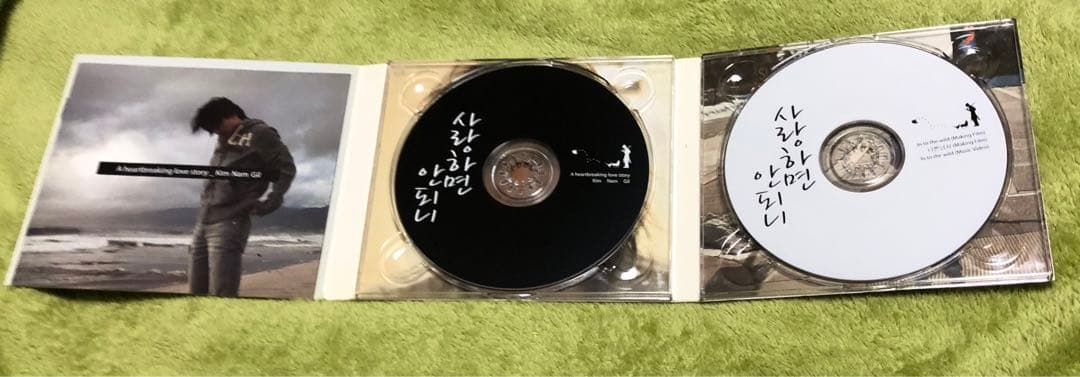 希少『愛してはいけないの』韓国盤CD＋DVD キム・ナムギル　直筆サイン