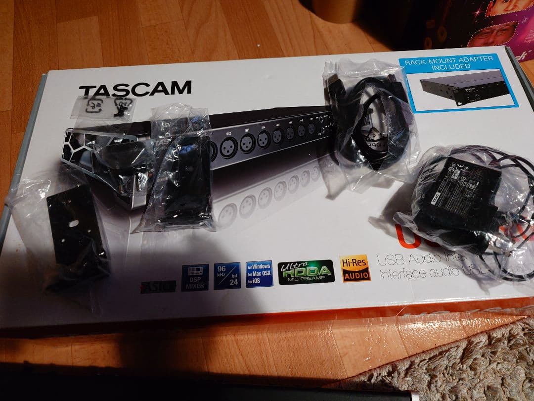 TASCAM タスカム US-16x08 オーディオインターフェイス MIDI