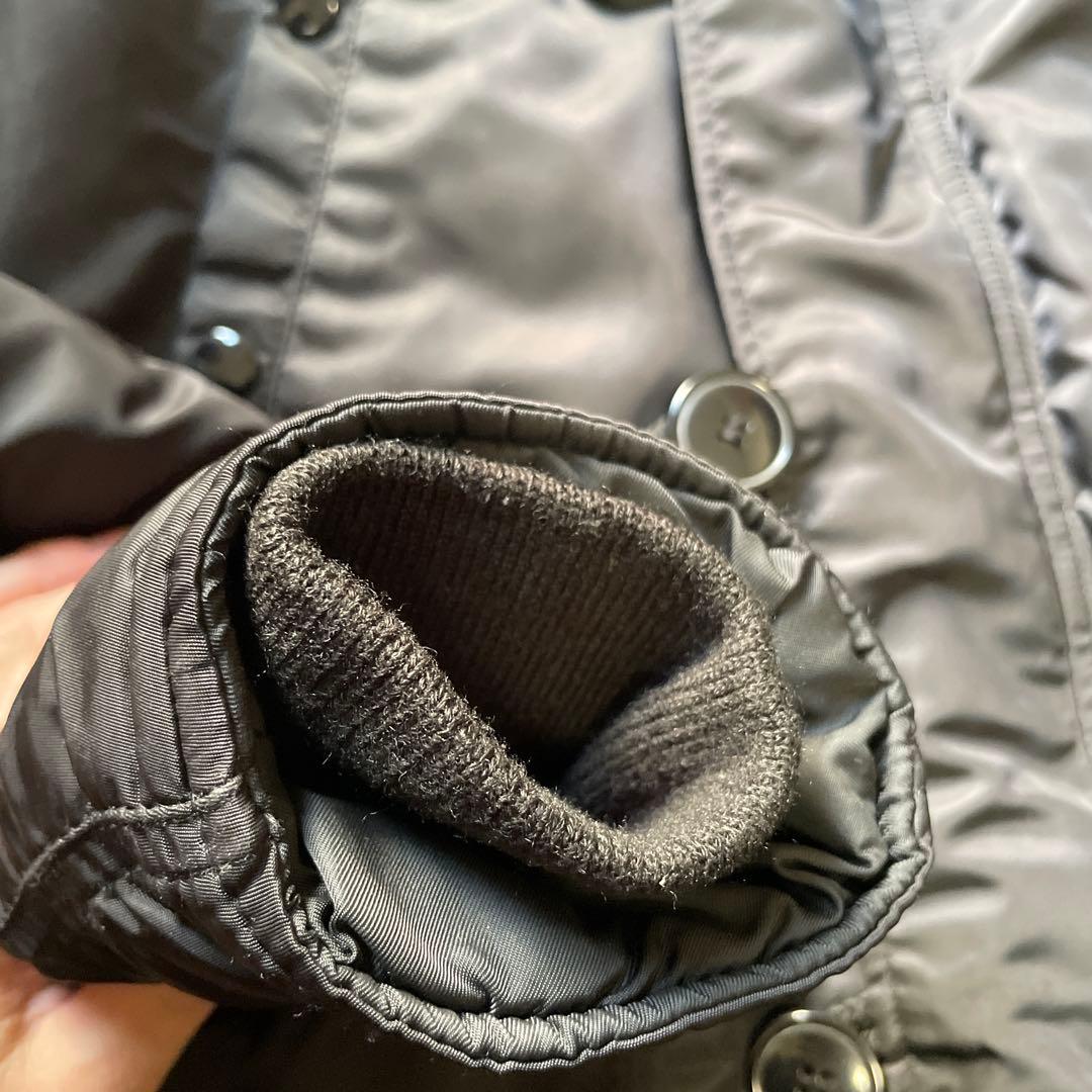 ALPHA INDUSTRIES ブラックミリタリージャケット 　N-3B