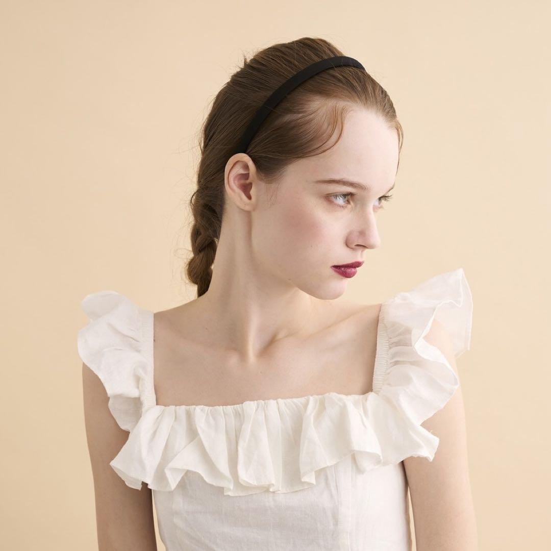 【1度のみの着用】ALEXANDRE DE PARIS カチューシャ