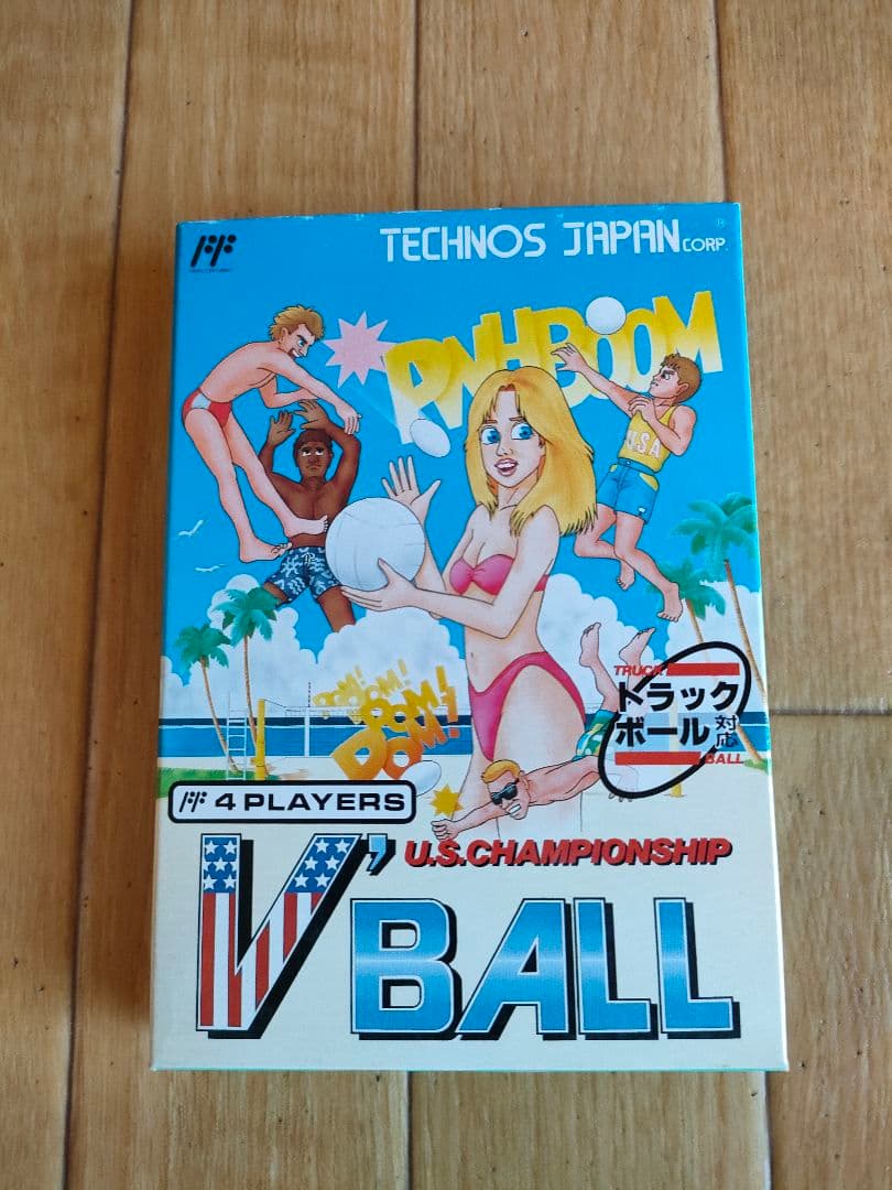 希少 未開封 ファミコン ソフト U.S.CHAMPIONSHIP V'BALL