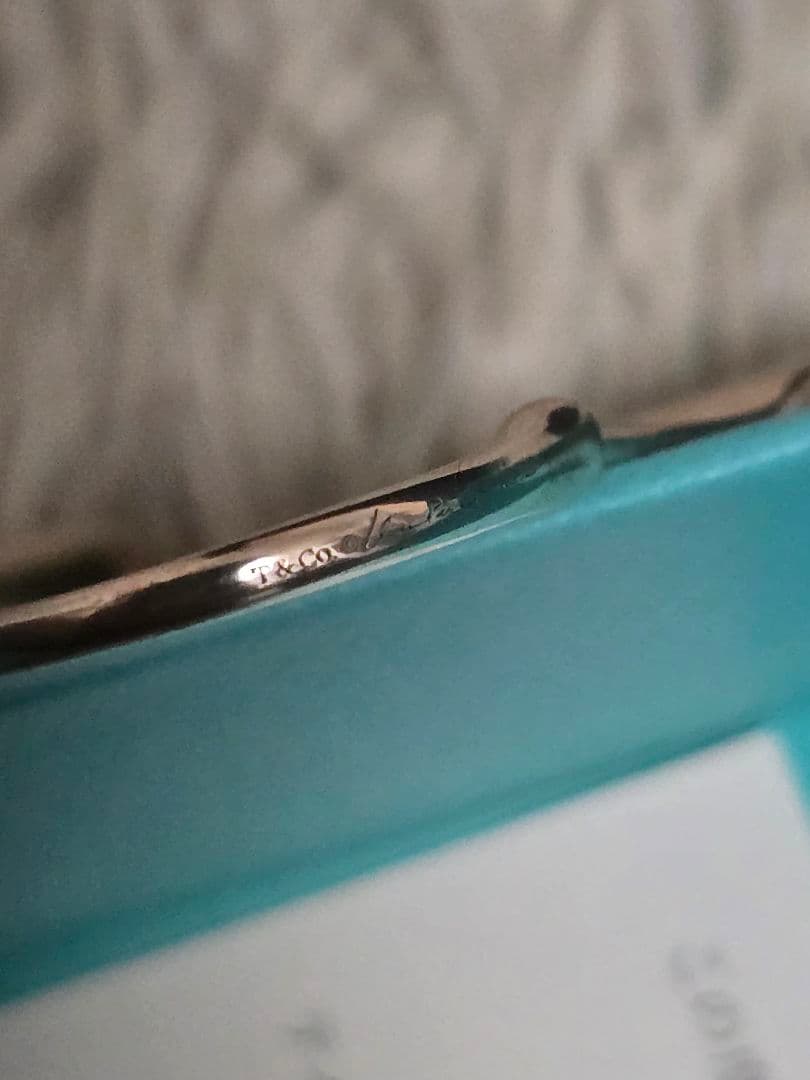 TIFFANY　オープン ハート フープ ピアス