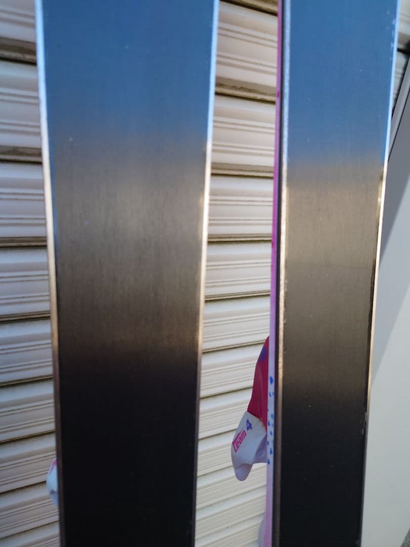 子ども　スキー板　126cm KAZAMA ROCKER ピンク スキー