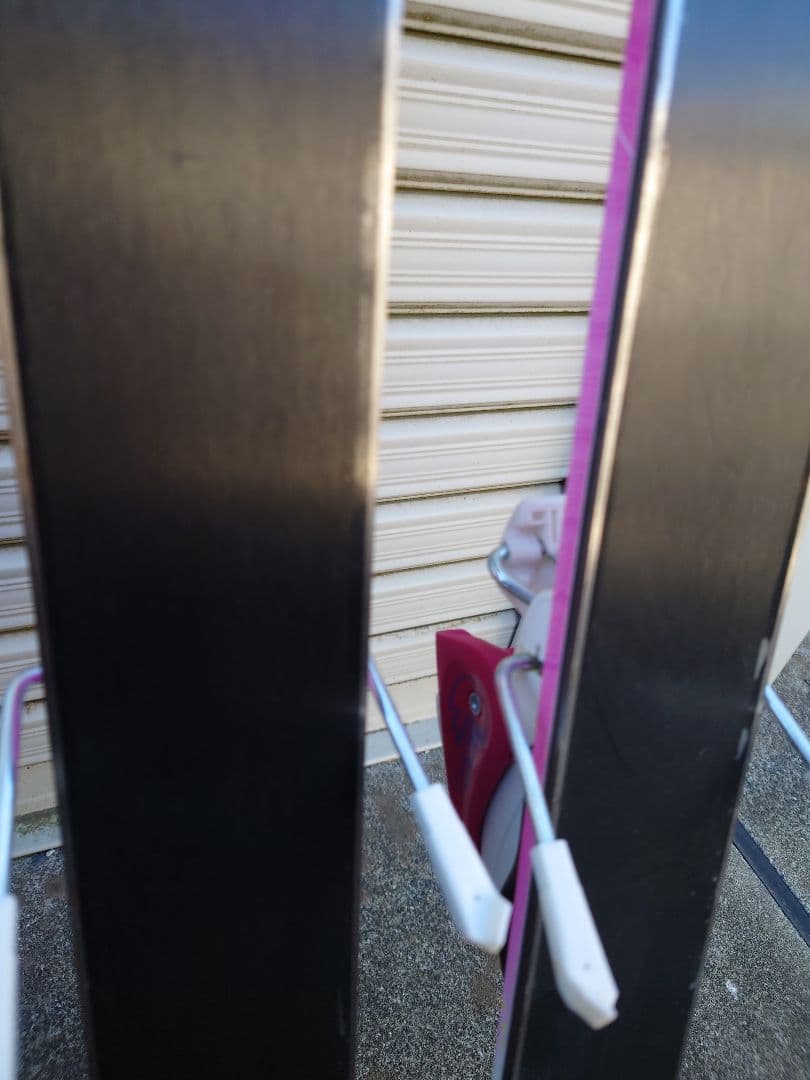 子ども　スキー板　126cm KAZAMA ROCKER ピンク スキー