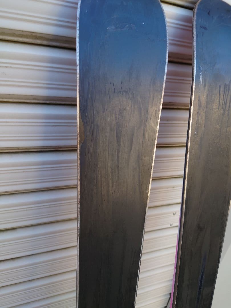 子ども　スキー板　126cm KAZAMA ROCKER ピンク スキー