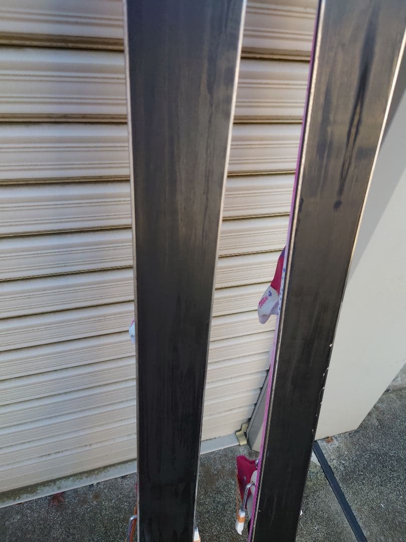 子ども　スキー板　126cm KAZAMA ROCKER ピンク スキー