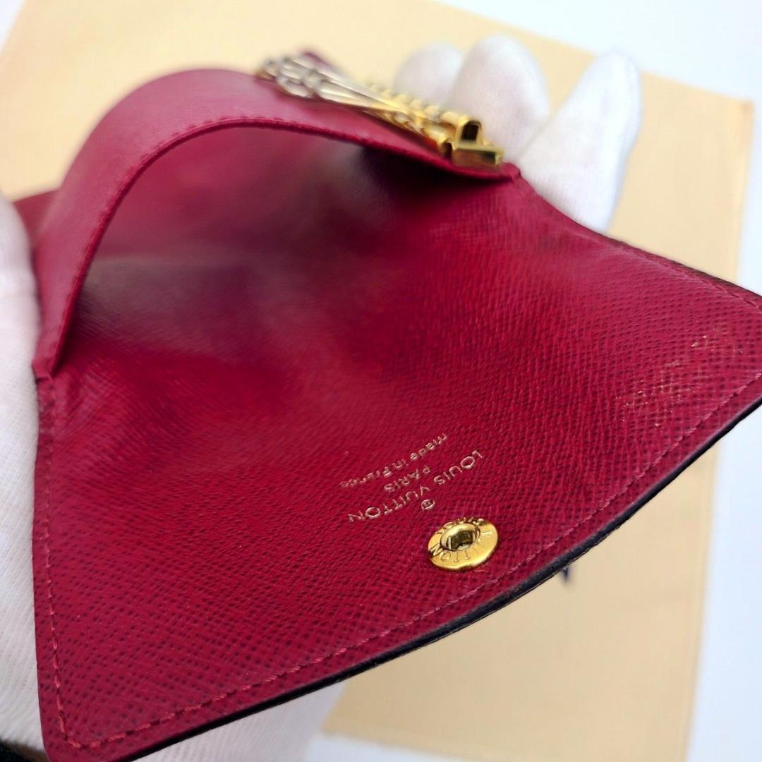 ルイヴィトン モノグラム フューシャ ミュルティクレ6 鍵入れ キーケース