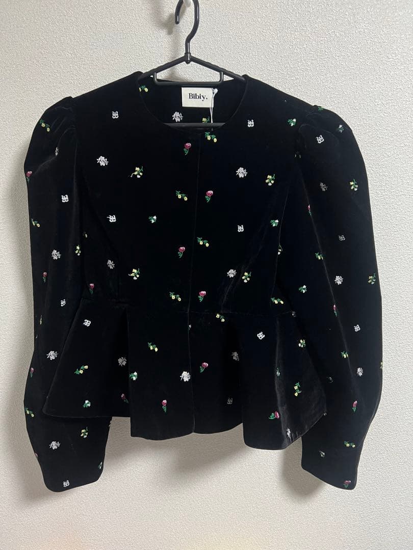 ジャケット・アウター Bibiy. B. STARRY PEPURAMU CARDIGAN