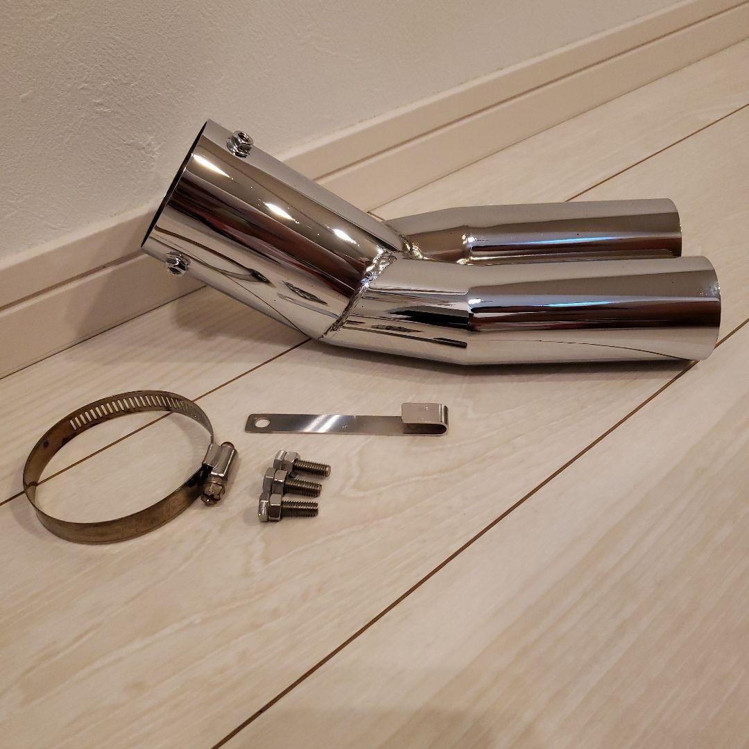 CRS essex デュアルストレートタイプ　マフラーカッター