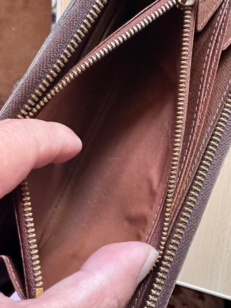 Louis Vuitton 長財布 ブラウン モノグラム CA4078