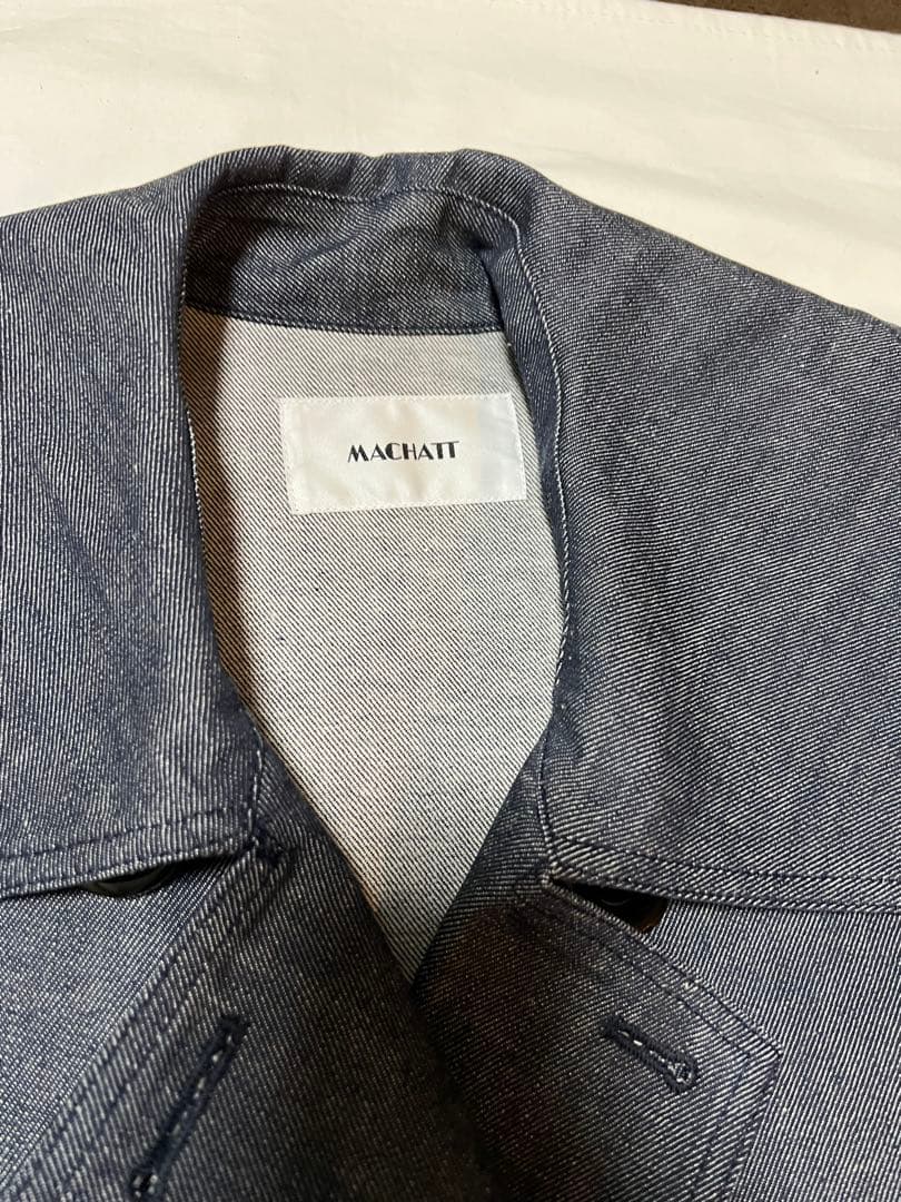 machatt デニムフォルムジャケット　デニム　ジャケット　Gジャン
