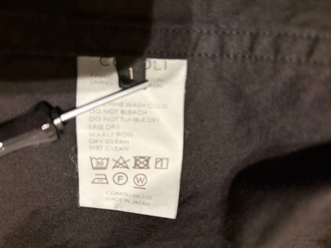 comoli コモリ24AW 製品染 M65 ジャケット サイズ1
