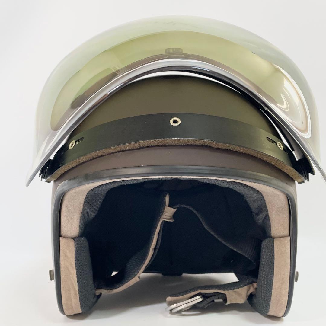 【美品】SHOEI ジェットヘルメットMASH-X Mサイズ　シールド付き