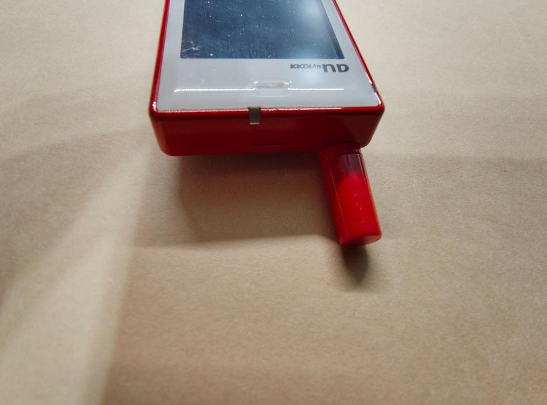 au INFOBAR（初代）ニシキゴイNISHIKIGOI　動作確認、リセット済