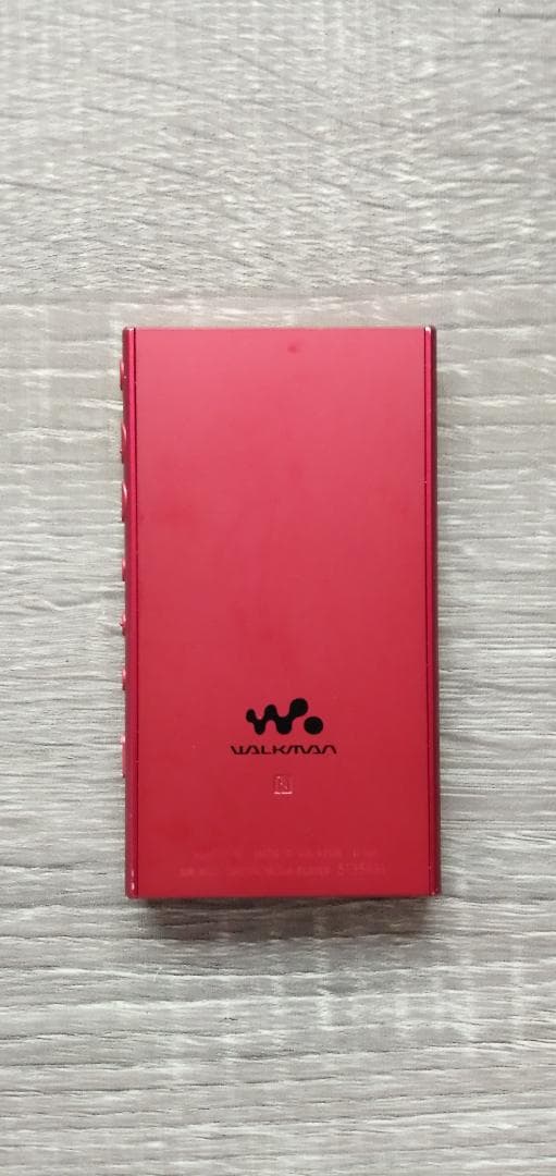 Sony MP3プレーヤー赤