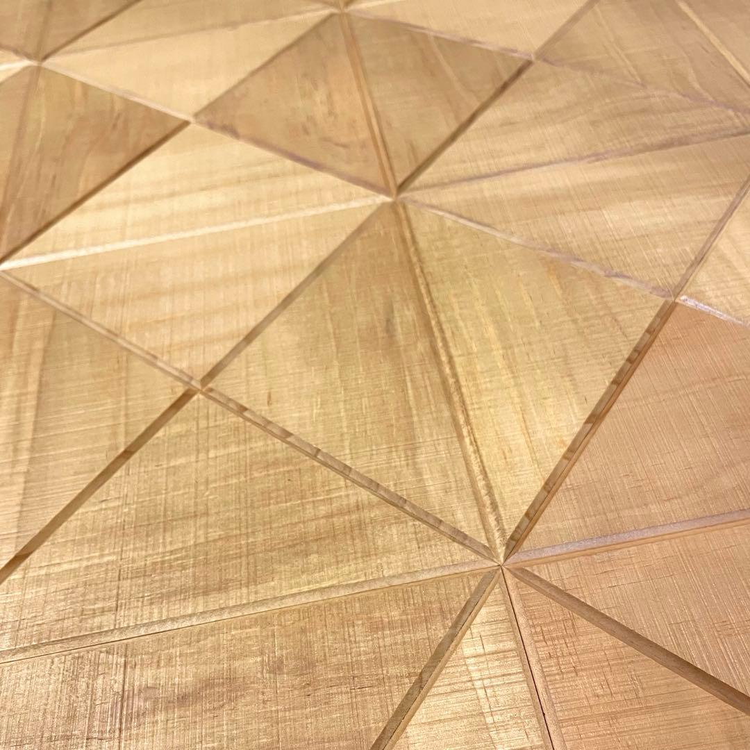 【美品】Kaleido センターテーブル KACT-90 天然木×アイアン