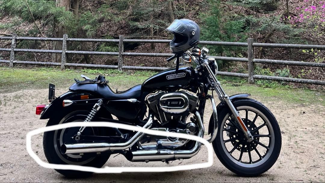 【美品】　ハーレー　スリップオンマフラー　スクリーミンイーグルⅡ