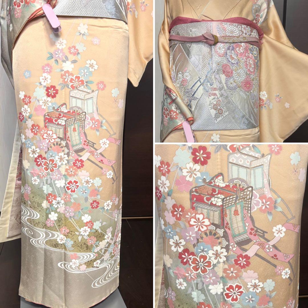 訪問着　3点セット！入学式　卒業式　お宮参り