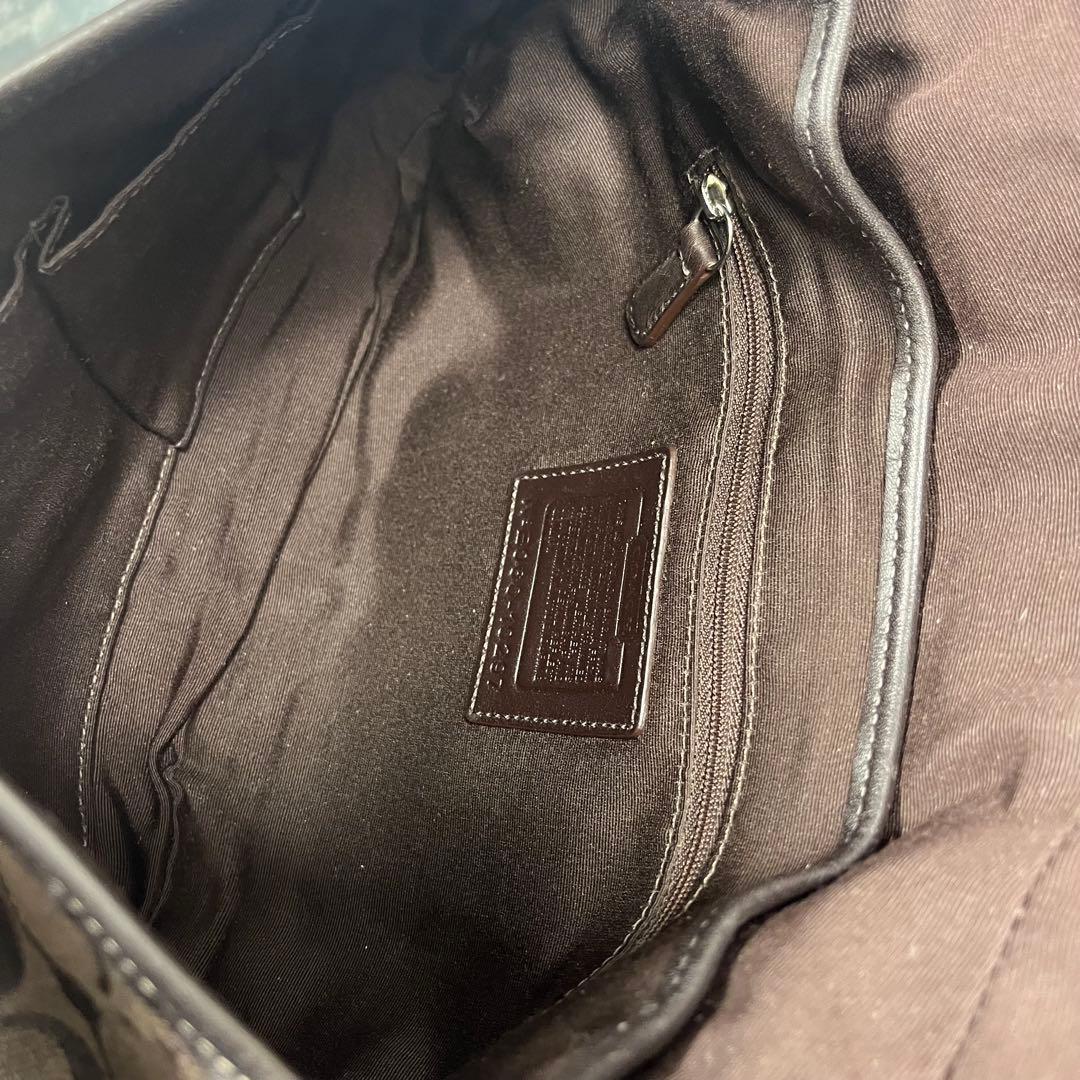 バッグ Vintage Coach Soho Brown Bag Signature