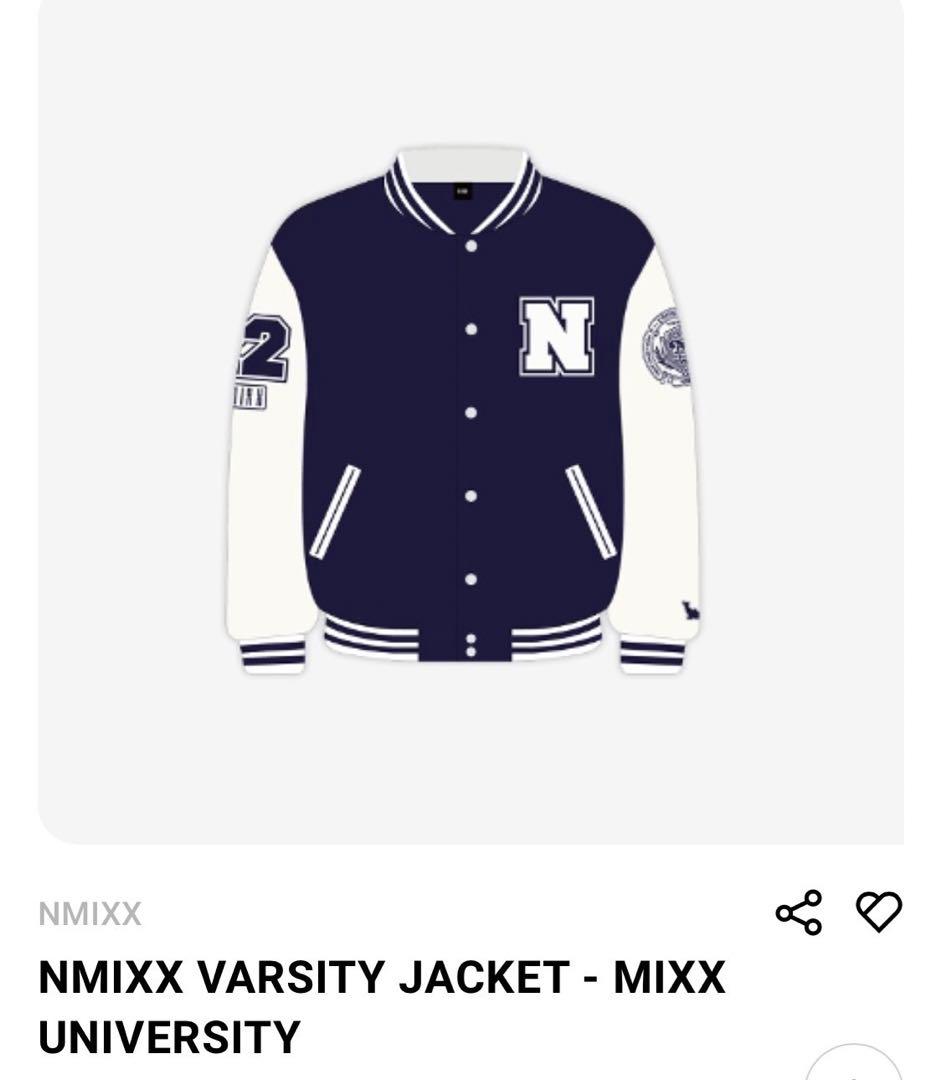 NMIXX VARSITY JACKET グッズ ファンコン スタジャン L