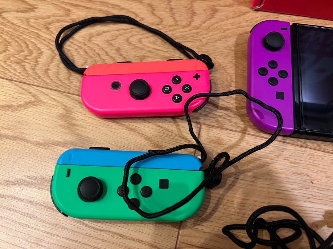 有機EL Nintendo Switch 本体 カラフルJoy-Con付き