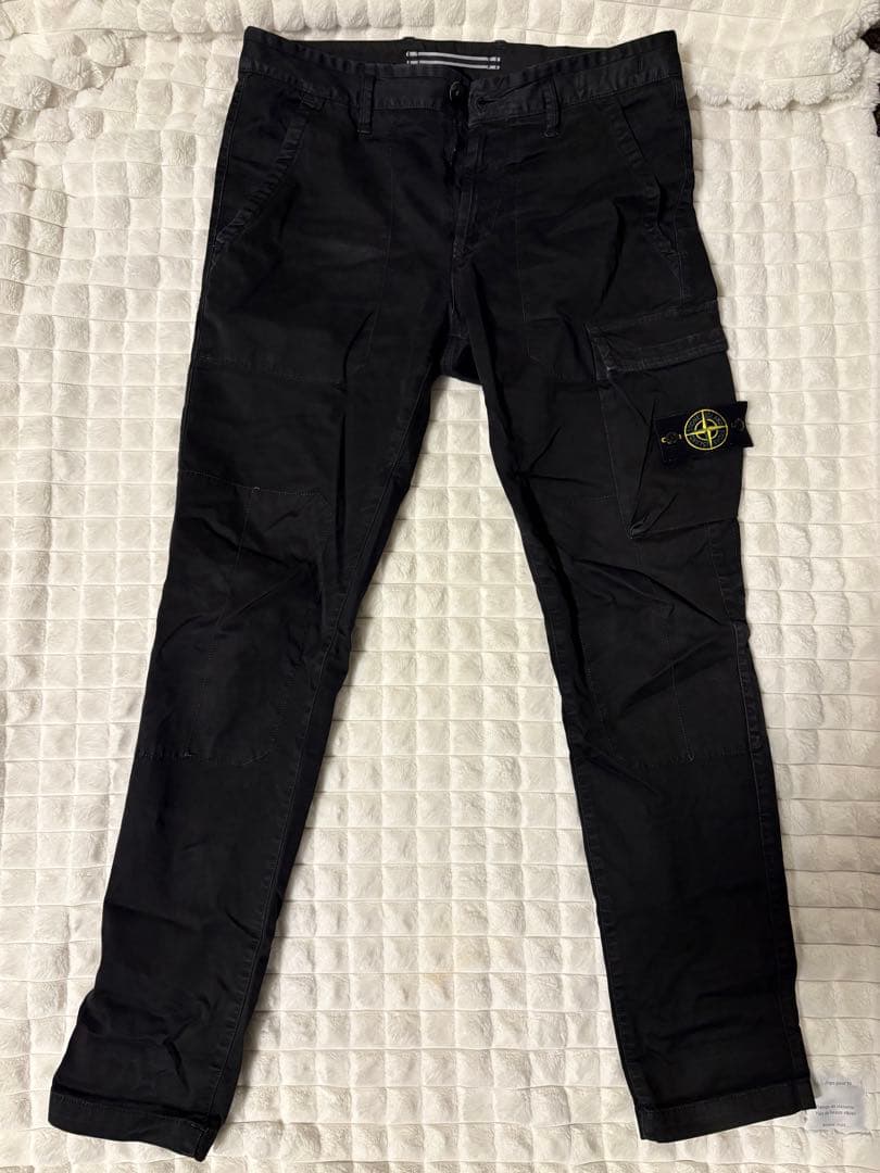 【Stone 】 ブラックワークパンツ