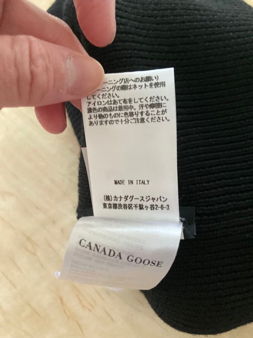 カナダグース　ニット帽