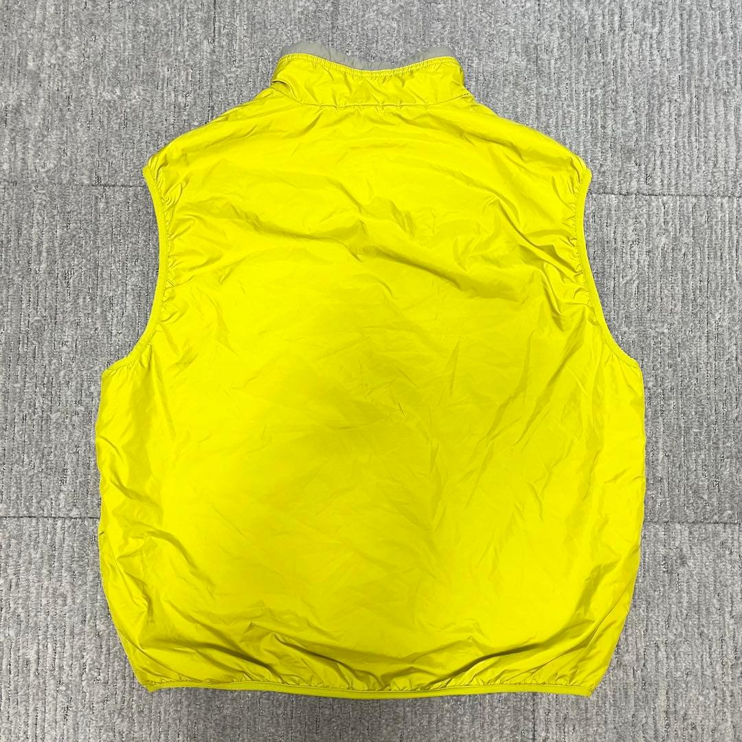 希少レア XL 美品 patagonia パフボールベストgreen spark