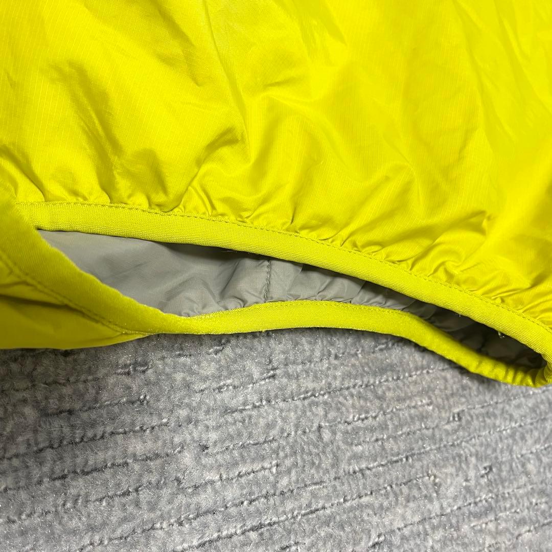 希少レア XL 美品 patagonia パフボールベストgreen spark