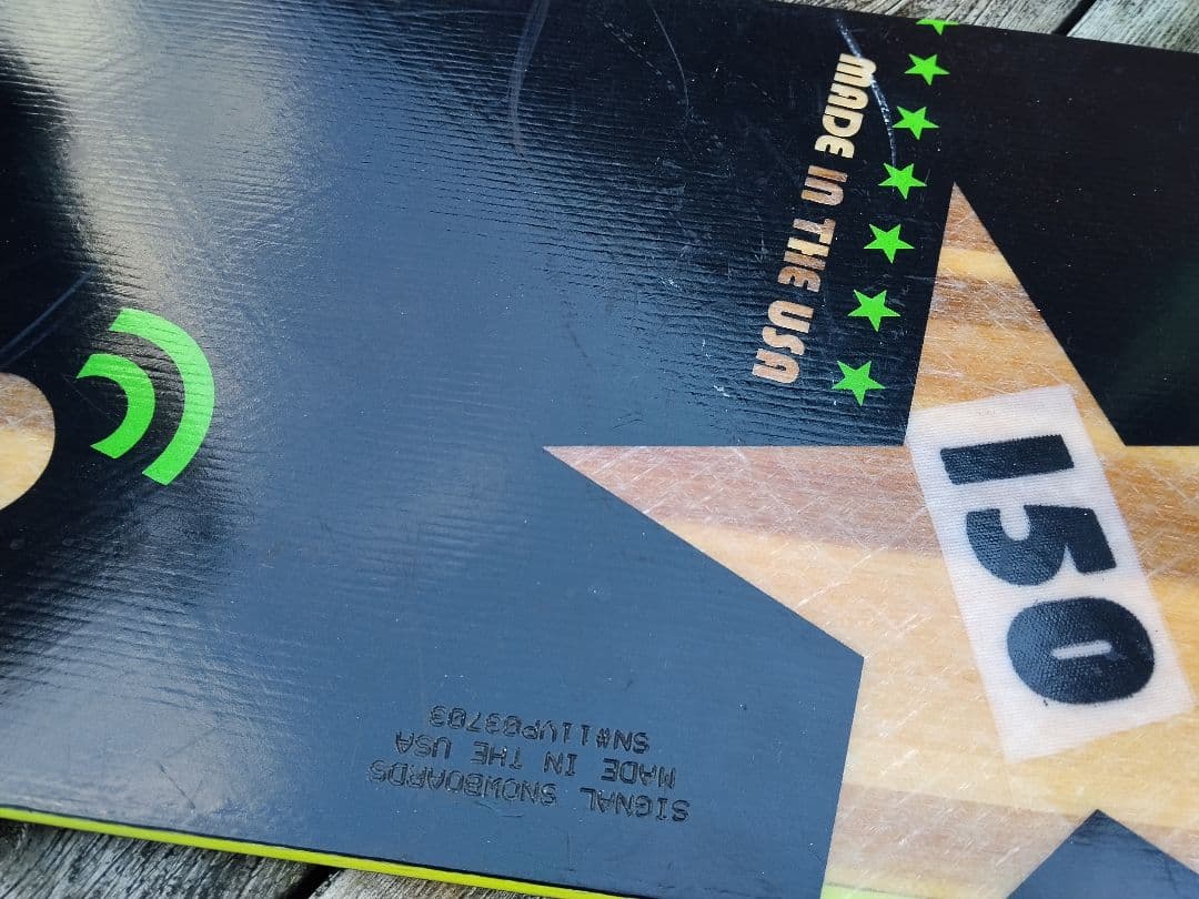 スノーボード3点セット SIGNAL PARK 150 ビンディング ブーツ25