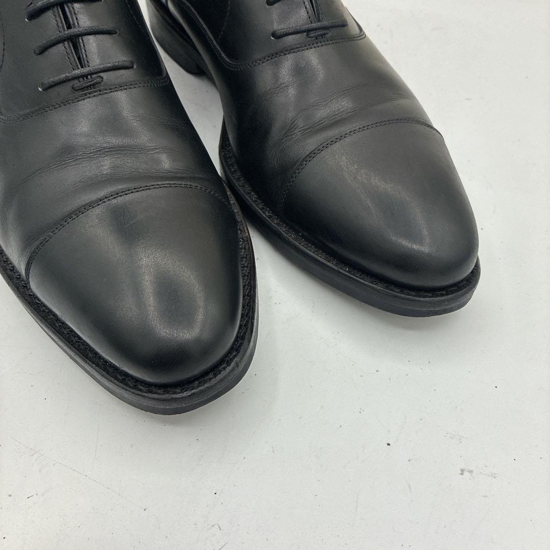 【美品】ジャランスリワヤ ストレートチップ 27.5 ビジネスシューズ 黒