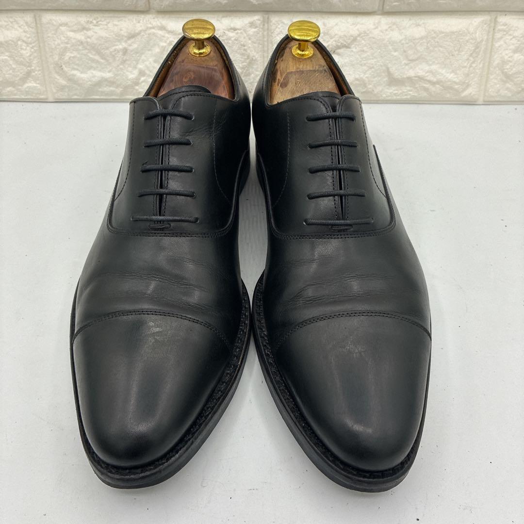 【美品】ジャランスリワヤ ストレートチップ 27.5 ビジネスシューズ 黒