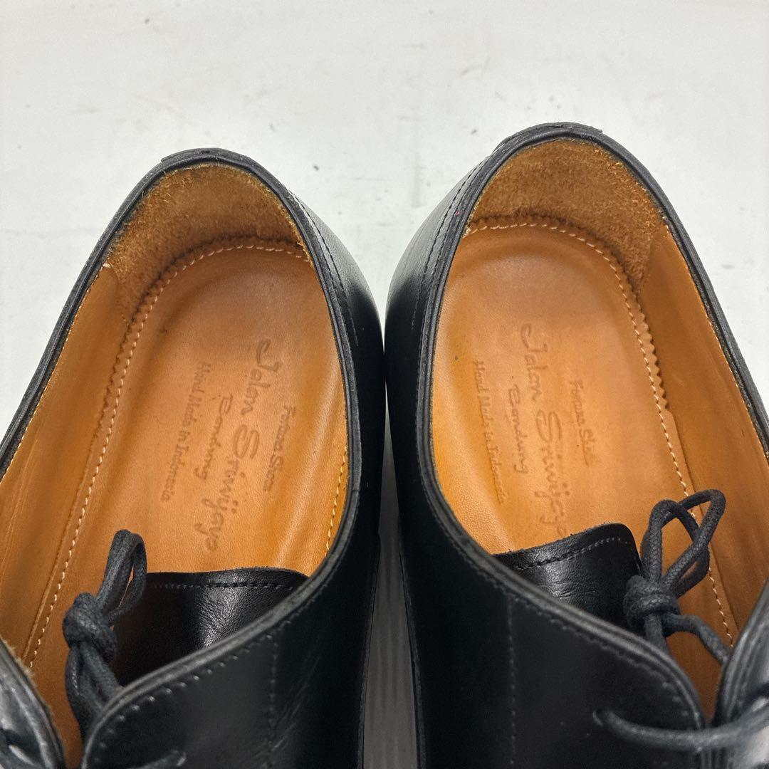 【美品】ジャランスリワヤ ストレートチップ 27.5 ビジネスシューズ 黒