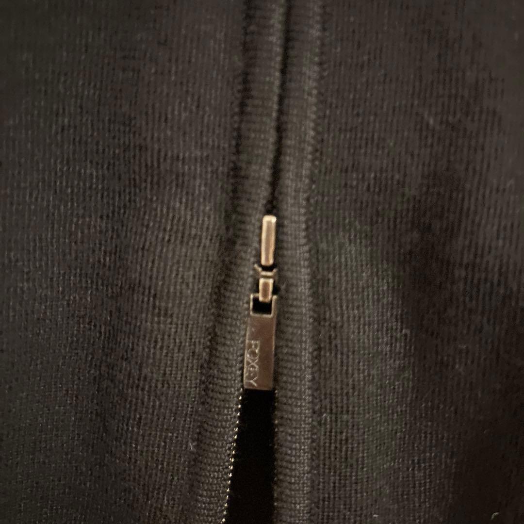 ゲリラお値下！美品！FOXEY フード付シルクとカシミア 女優パーカー