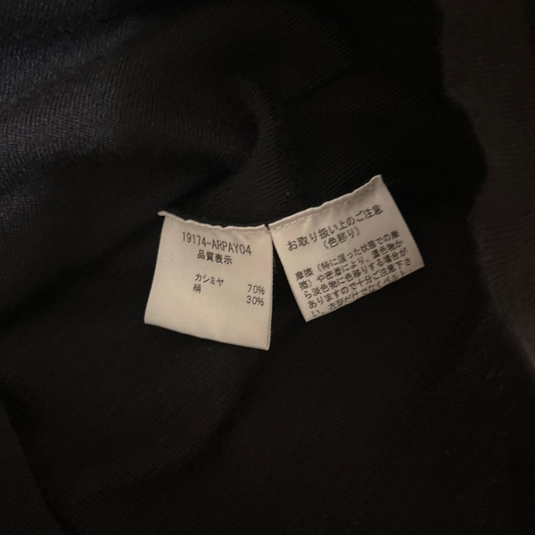 ゲリラお値下！美品！FOXEY フード付シルクとカシミア 女優パーカー