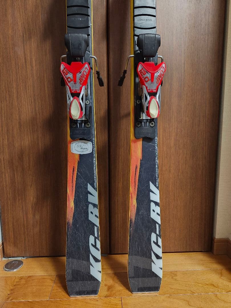 OGASAKA スキー バインディング　プレート付き　オガサカスキー　165cm