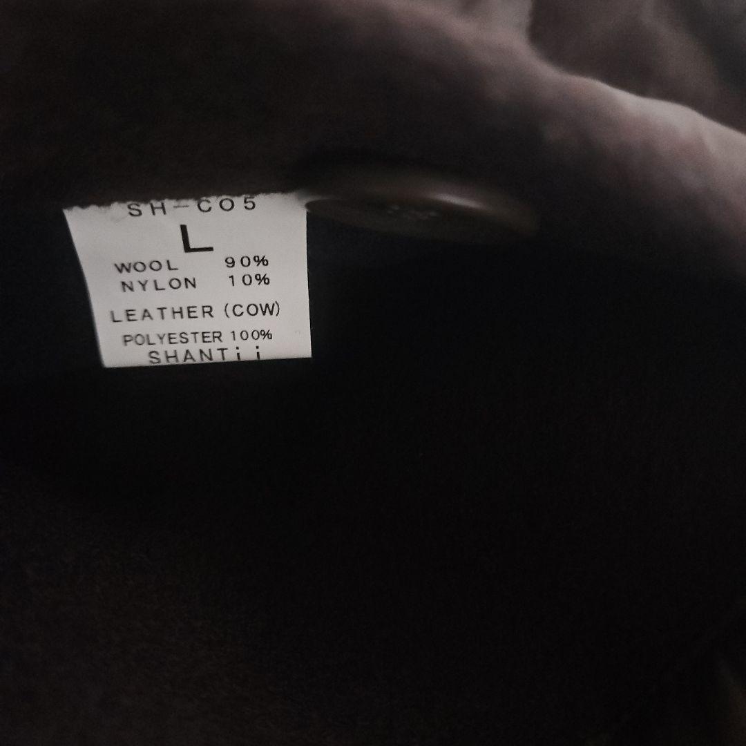 冬物セールshantii スタジャン ピーコート ライダース ムラジュン