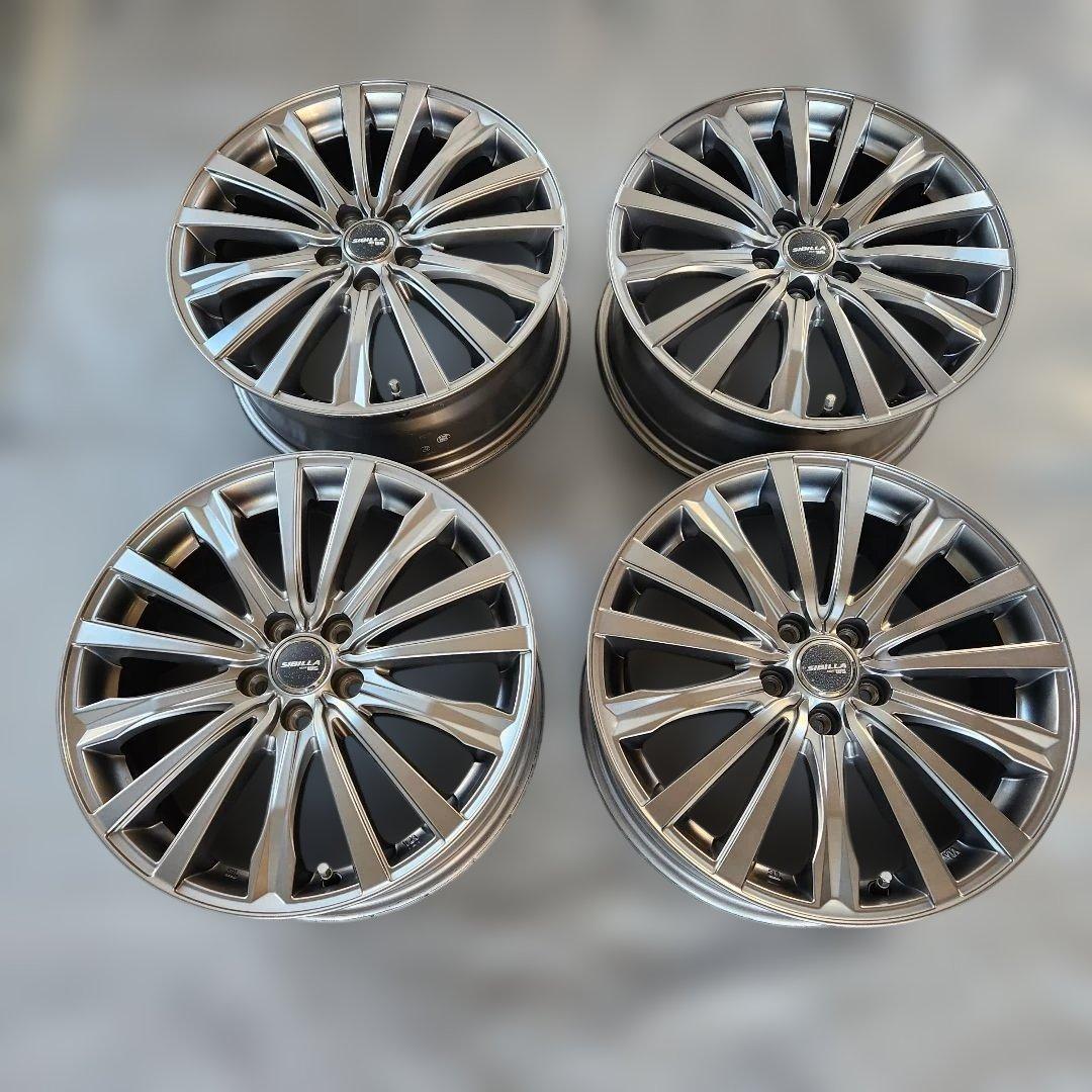 SIBBILLA NEXTBー12 アルミホイール 17×7J 　4本　送料込み