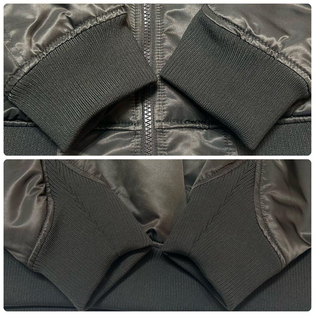 【大きいXL】ユニクロ ＋J ハイブリッドダウンオーバーサイズ MA-1 グレー