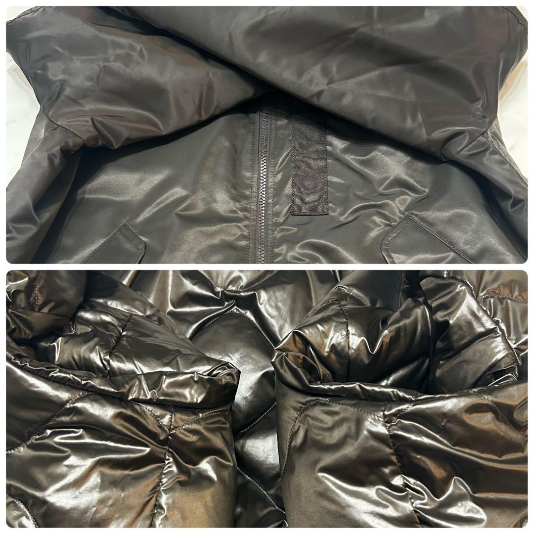 【大きいXL】ユニクロ ＋J ハイブリッドダウンオーバーサイズ MA-1 グレー