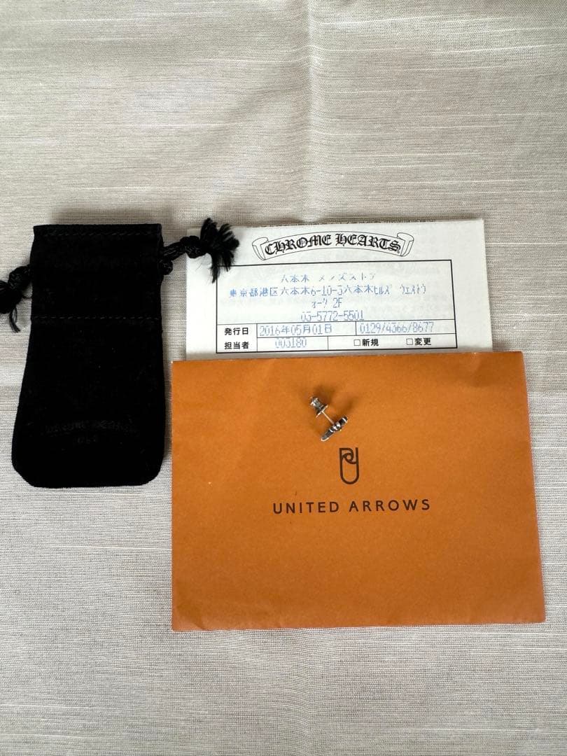 アクセサリー Chrome Hearts STUD CH CROSS 2 FAT