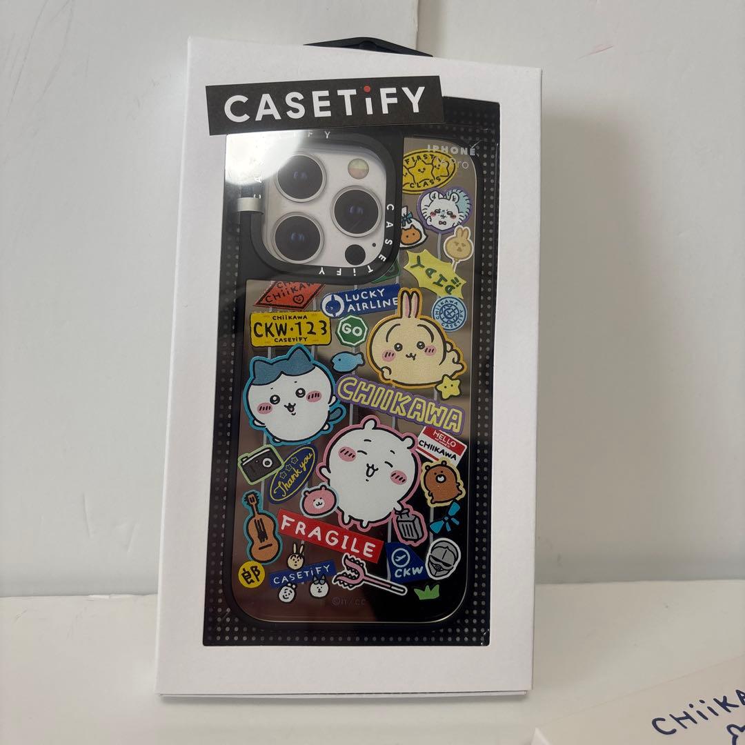 ちいかわ×CASETIFYiPhone16 ProミラーケースMagSafe対応