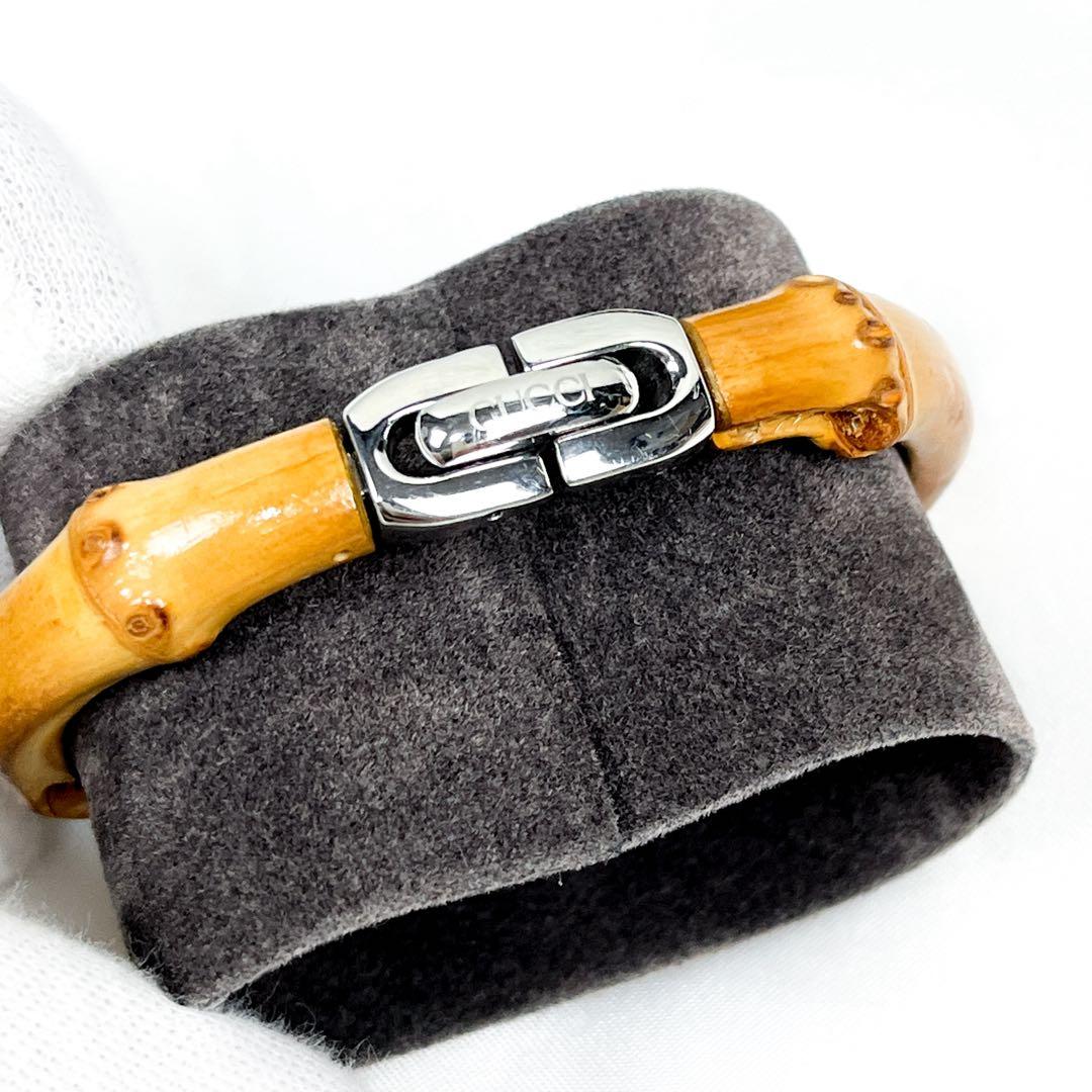 付属品完備 極美品 グッチ バンブー 腕時計 電池新品 可動品 6800L