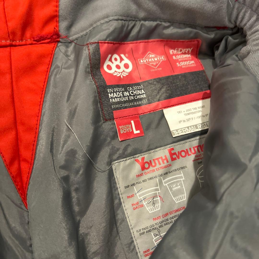 VOLCOM &686 スノーボードウェアセット　150㎝ 160㎝