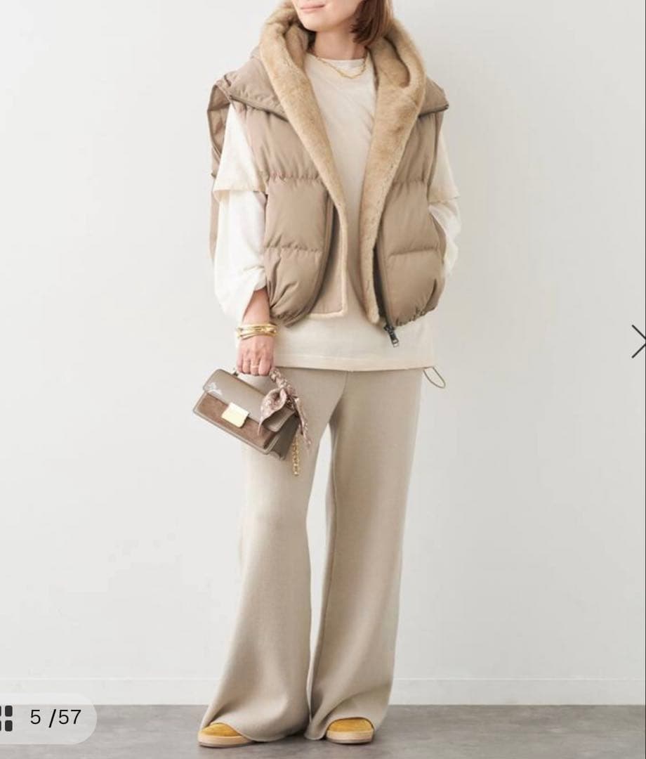 ドゥズィエムクラス MY WHITE マイホワイト VEST