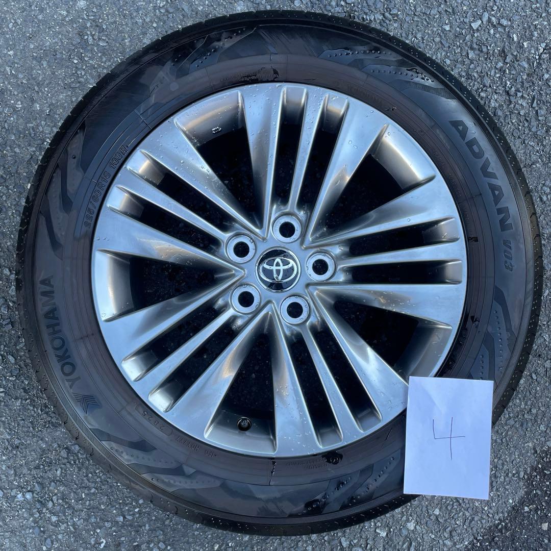 ★カツー★アルファード40系 Z 純正ホイール＋タイヤ ④