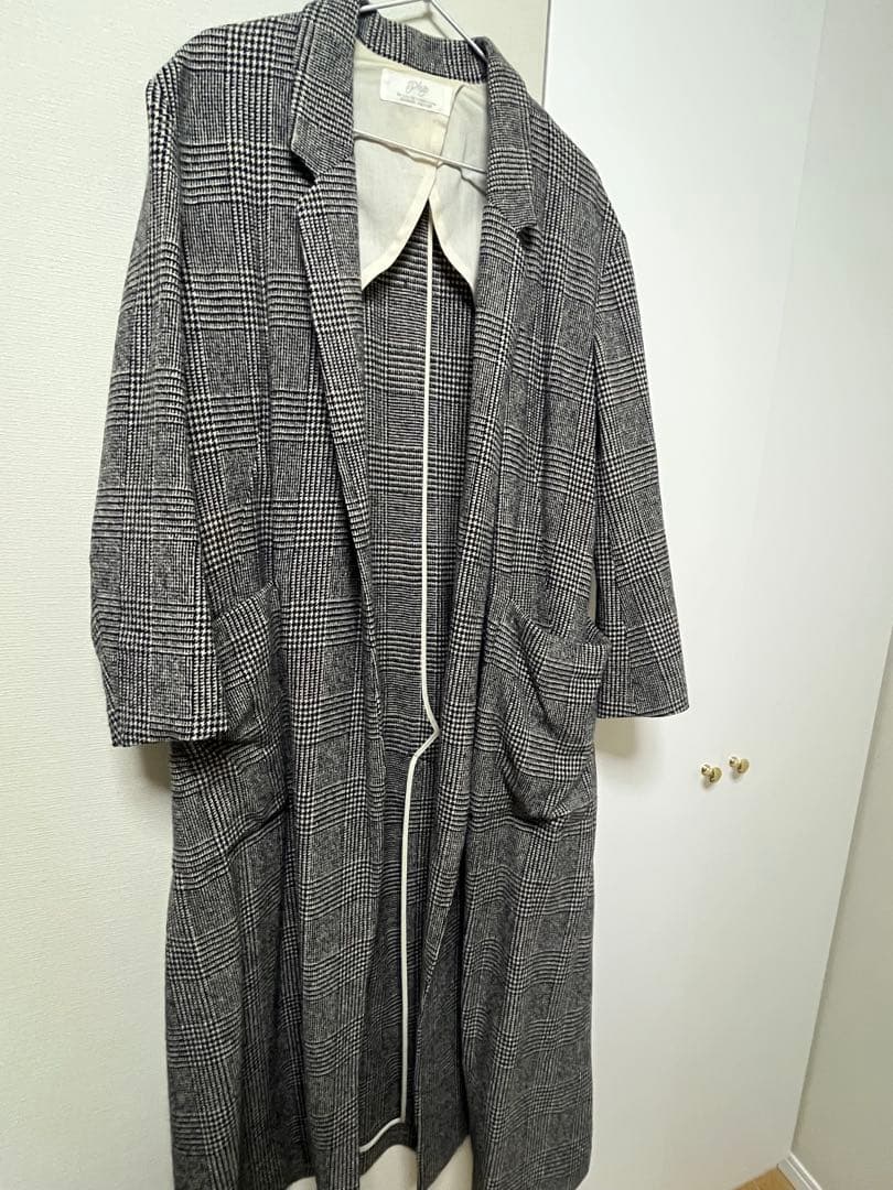 plage ウール・カシミアロングコート