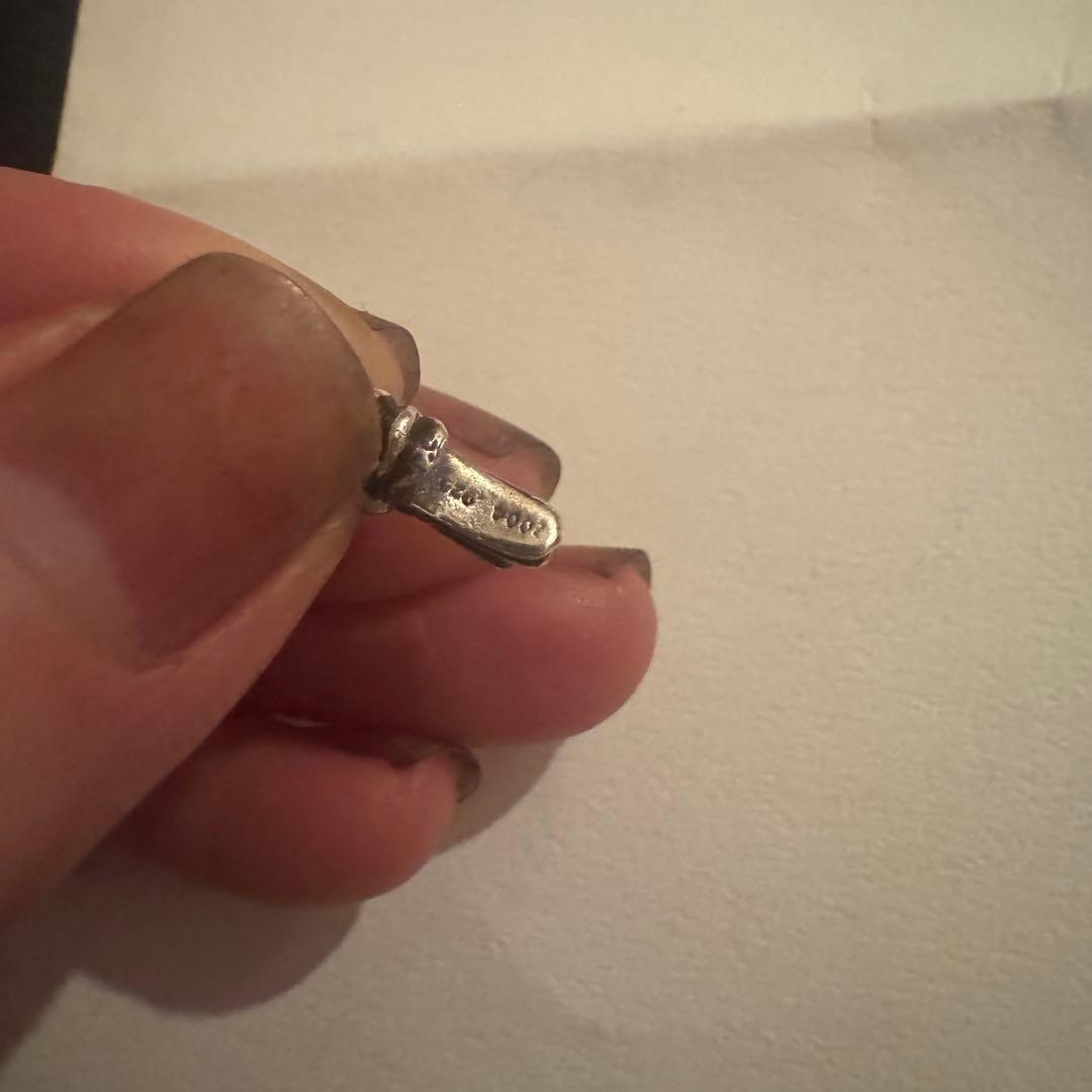 クロムハーツ　クロスベビーファットドロップピアス