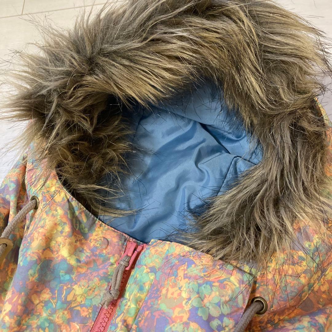 BURTON★バートン★花柄スキーウェアジャケットM★スノーボードレディース女性