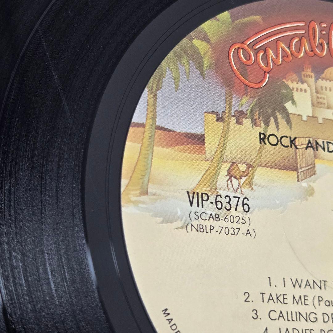 KISS/地獄のロックファイアー（LPレコード）※W帯,ポスター欠,ステッカー難